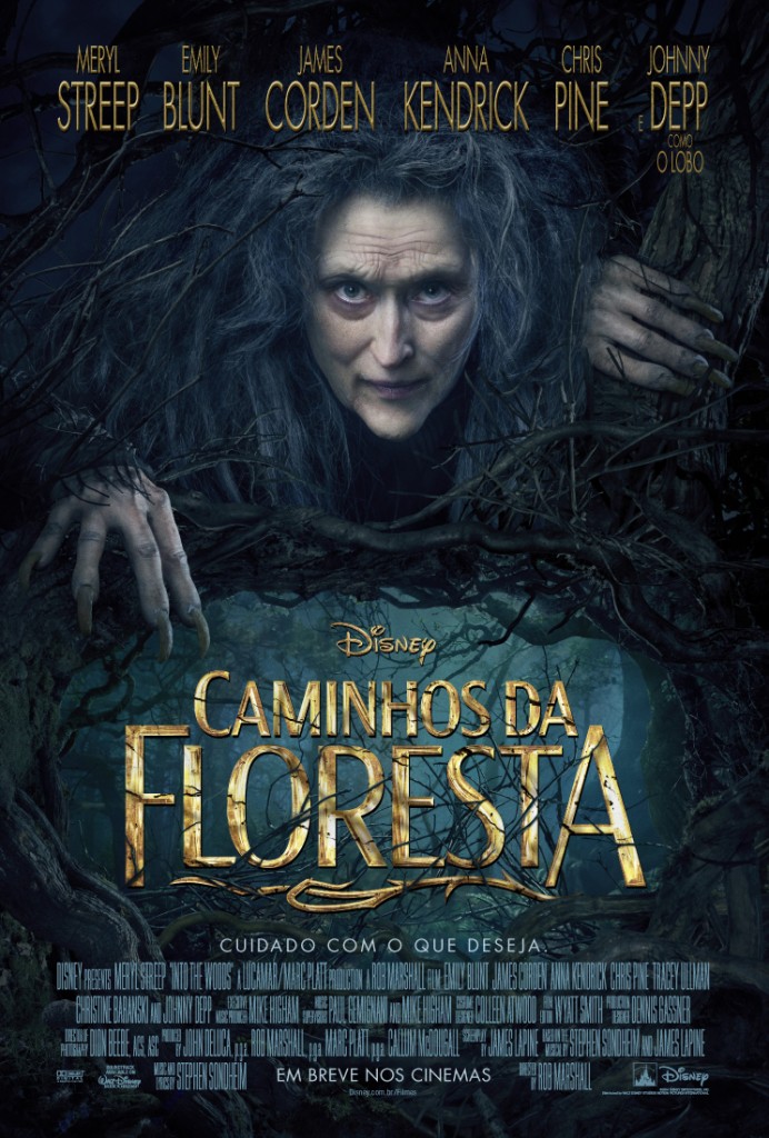 CineOrna | Caminhos Da Floresta DISNEY PÔSTER