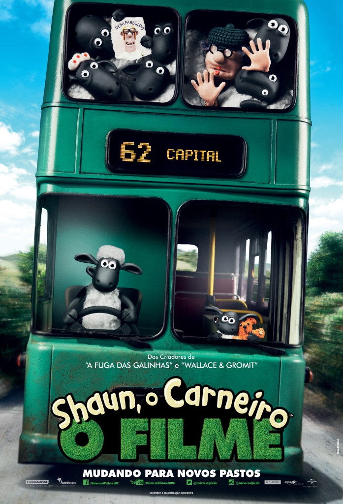 CineOrna | Shaun, O Carneiro: O Filme - Poster