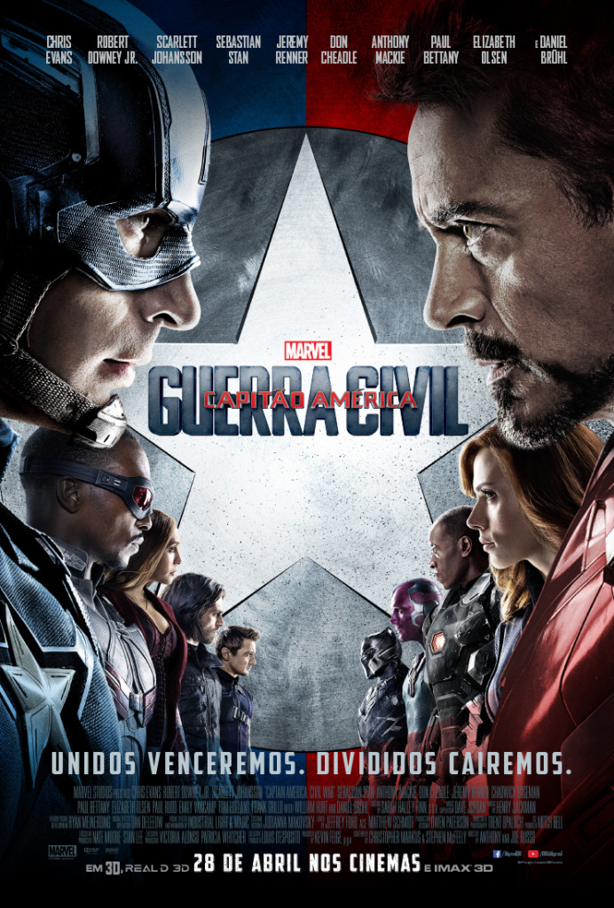 CineOrna | Capitão América: Guerra Civil - PÔSTER
