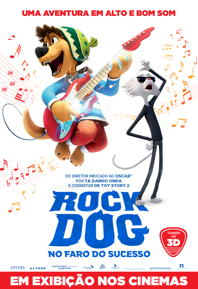 CineOrna | "Rock Dog" PÔSTER