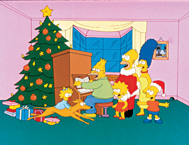 CineOrna | "Os Simpsons": “Simpsons roasting an open fire"